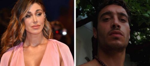 Belen Rodriguez bacia Antonino Spinalbese su Instagram, critiche: 'Ne cambi troppi'.