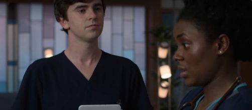 Dr. Murphy tries active listening on "The Good Doctor" with one of his new residents in "Not the Same."[Image source:ABC-YouTube]
