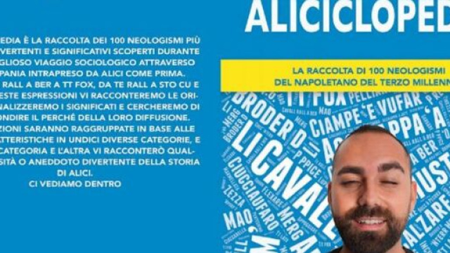 Aliciclopedia, da oggi in libreria il primo libro di Alici come prima (Andrea Rossi).