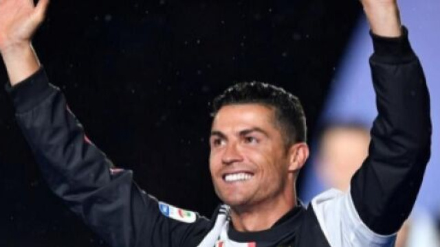 Cristiano Ronaldo, punta della Juventus.