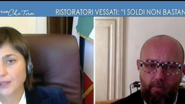 L'aria che tira: botta e risosta tra Debora Serracchiani e un ristoratore.