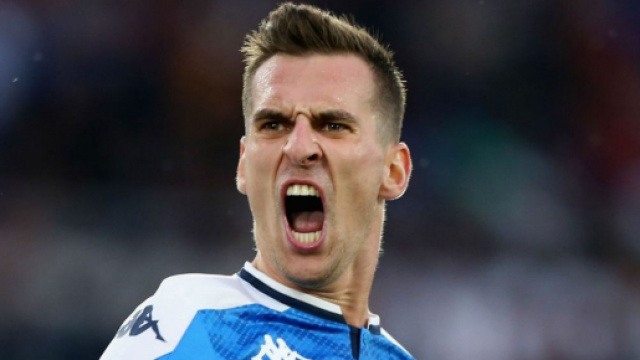 Milik, sarebbe tra gli obiettivi di mercato del Milan.