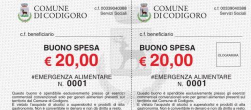 Buoni spesa: ritornano quelli dei Comuni.