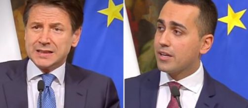 Giuseppe Conte e Luigi Di Maio, ministro del Lavoro nel governo Lega-M5s.