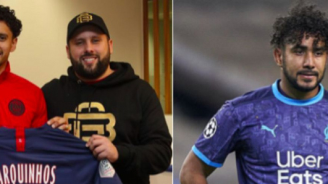 Payet et l'OM trollés et insultés sur Instagram par le frère de Marquinhos. (Montage Photo)