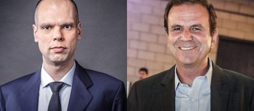 Bruno Covas (PSDB) e Eduardo Paes (DEM) se elegeram para prefeitos em São Paulo e no Rio de Janeiro, respectivamente. (Fotomontagem)