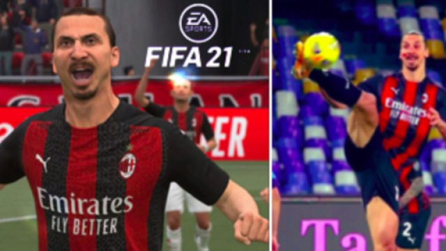 FIFA 21 répond à Ibrahimovic et enflamme la toile - Photo capture d'écran Twitter et montage
