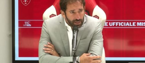 L'allenatore del Perugia Calcio, Fabio Caserta.