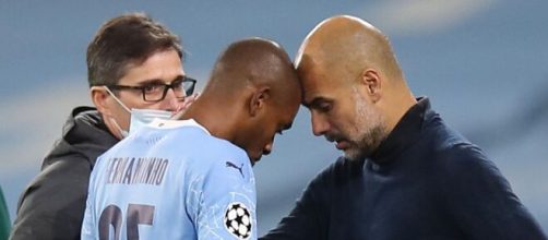 Queridinho de Guardiola, Fernandinho deve deixar o Manchester City. (Arquivo Blasting News)