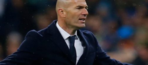 Zinedine Zidane, tecnico del Real Madrid.