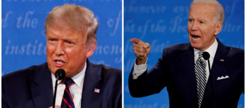 ‘Joe Biden’ vs ‘Donald Trump’ : Entre le signe de la victoire et défaite
