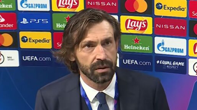 Andrea Pirlo, allenatore della Juventus.