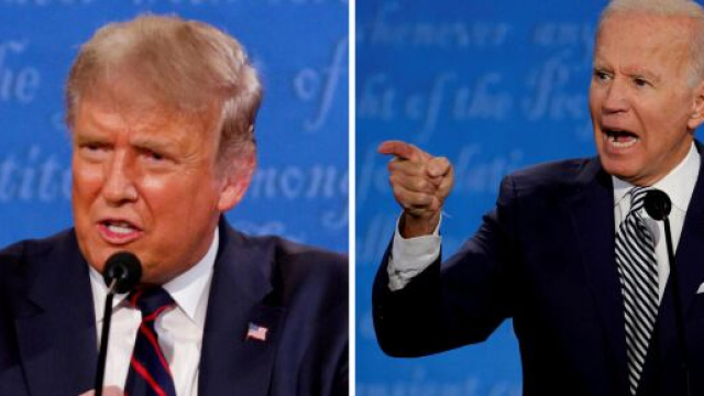 ‘Joe Biden’ vs ‘Donald Trump’ : Entre le signe de la victoire et défaite