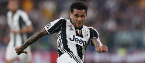 Dani Alves, terzino destro del San Paolo ed ex giocatore di Barcellona e Juventus.