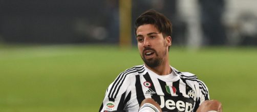 Sami Khedira, centrocampista della Juventus.