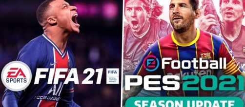 Fifa21 senza la Juventus in campo vs Pes 2021 update, prezzi a partire da 39,99 euro.