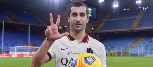 Mkhitaryan segna una tripletta e la Roma vince in casa del Genoa.