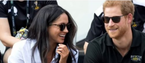 Meghan Markle and Prince Harry return to the Invictus Games. [Image source/Good Morning America YouTube video]