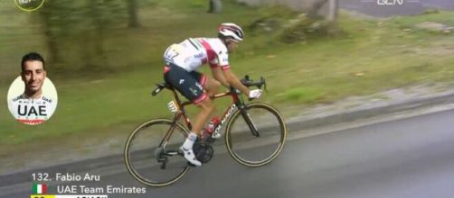 Fabio Aru al Tour de France, ultima corsa con la UAE Emirates