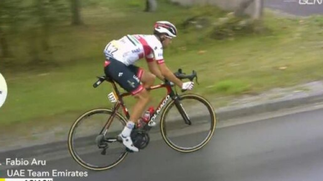 Fabio Aru al Tour de France, ultima corsa con la UAE Emirates