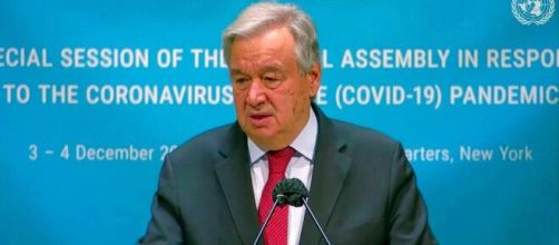 Antonio Guterres, secretario general de la ONU, pide un “estado de emergencia climática”.