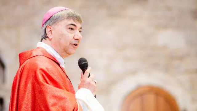 Il nuovo arcivescovo di Napoli Monsignor Domenico Battaglia.