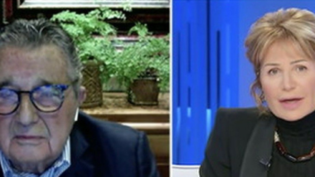 Carlo De Benedetti ospite di Lilli Gruber a Otto e mezzo.