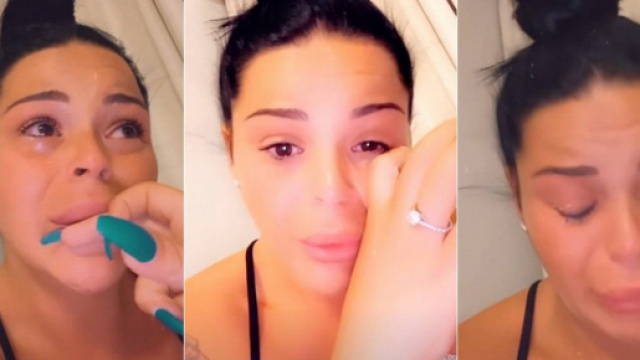 La Bataille des Couples 3 : A Dubaï, Sarah Fraisou craque et fond en larmes sans sa famille et son mari Ahmed.