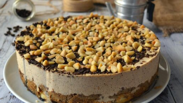 Torta fredda al cioccolato e al caff&egrave;, una leccornia americana.
