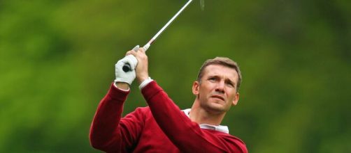 Shevchenko investiu na prática do golfe. (Arquivo Blasting News)