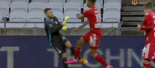 OL/Brest: la nouvelle sortie d'Anthony Lopes crée la polémique. ©Capture Telefoot