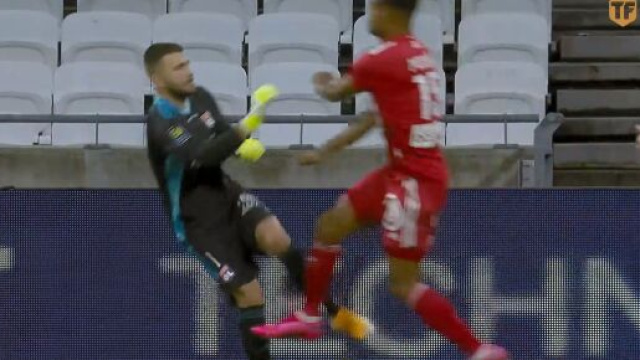 OL/Brest: la nouvelle sortie d'Anthony Lopes crée la polémique. ©Capture Telefoot