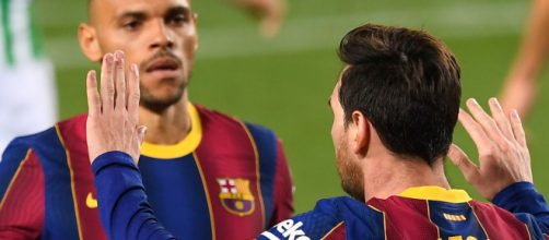 Lionel Messi comes off bench to score twice in Barcelona win ... - skysports.com