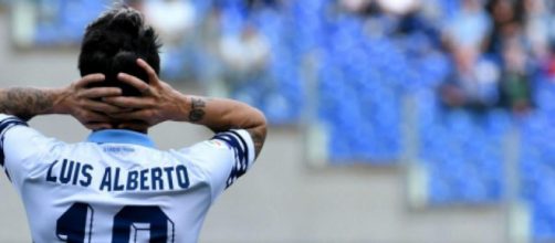 Luis Alberto, centrocampista offensivo della Lazio.