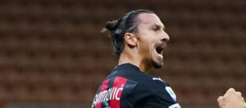 Zlatan Ibrahimovic, punta del Milan.