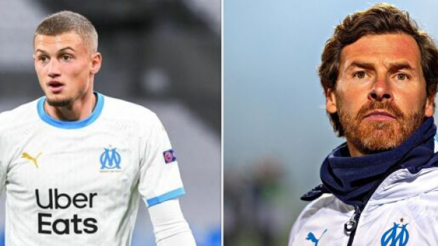 Le tweet énigmatique de Cuisance en direction de Villas-Boas après OM-Olympiacos. Montage Photo