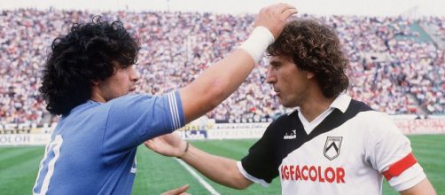 Maradona e Zico nei ricordi di Antonio Criscimanni.