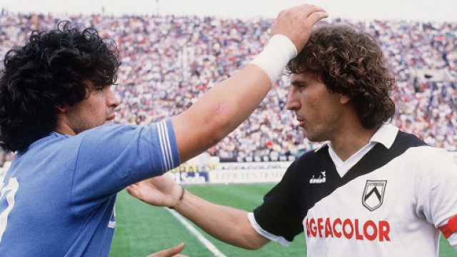 Maradona e Zico nei ricordi di Antonio Criscimanni.