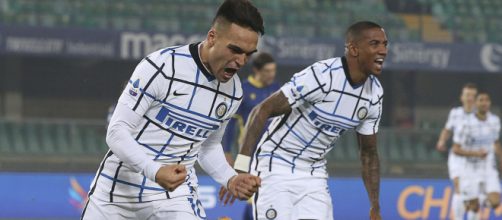 Verona-Inter 1-2, i nerazzurri conquistano la settima vittoria consecutiva.