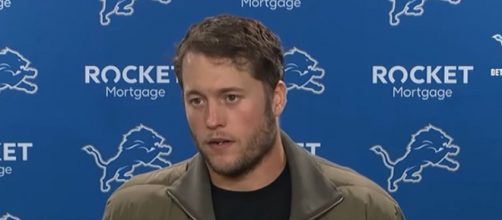 Stafford has a 1-2 record vs Brady (Image Credit: Detroit Lions/YouTube)