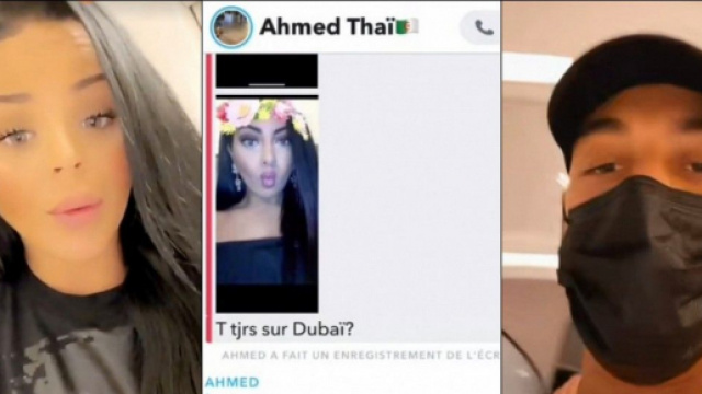 Ahmed une nouvelle fois accusé de tromper Sarah Fraisou, une jeune femme balance leur conversation Snapchat.