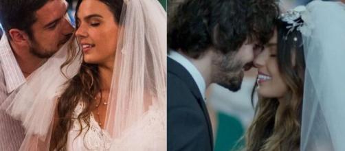 Ritinha se casou com Zeca e Ruy em 'A Força do Querer'. (Foto: Globo).