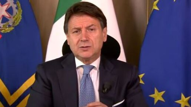 Il presidente del Consiglio Giuseppe Conte.