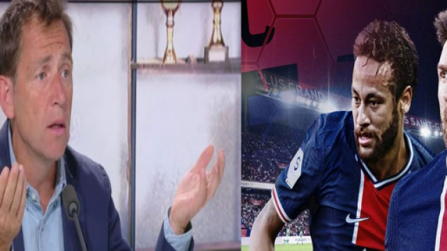 Daniel Riolo a annoncé l'arrivée de Messi au PSG sur RMC.©Capture RMC