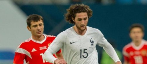 Adrien Rabiot, centrocampista della Juventus.