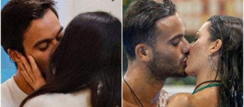 Grande Fratello Vip, Pier e Giulia si baciano in piscina: déjà-vu del quadro con Elisabetta.