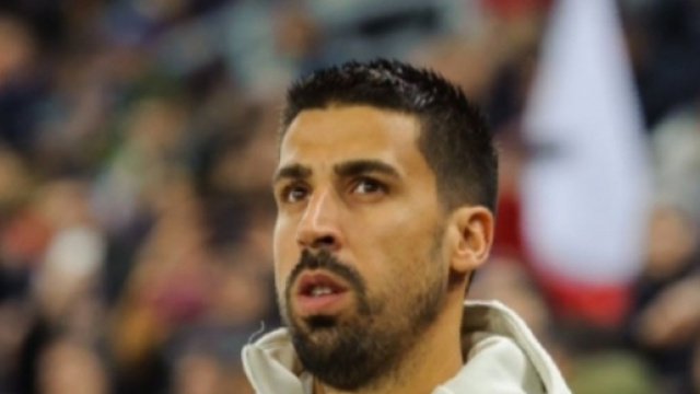 Sami Khedira, centrocampista della Juventus.