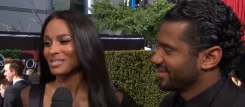 Ciara and Wilson started dating in 2015 (© ESPN/YouTube)