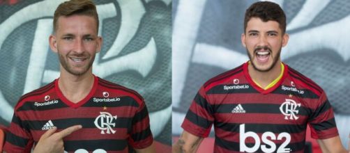 Gustavo Henrique e Léo Pereira decepcionam em primeira temporada no Flamengo. (Fotomontagem)