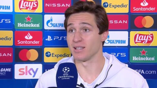 Federico Chiesa, giocatore della Juventus.